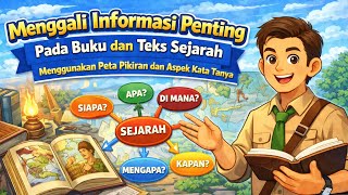 Menggali Informasi Penting Pada Buku dan Teks Sejarah Menggunakan Peta Pikiran dan Aspek Kata Tanya