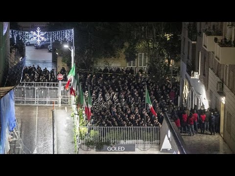 Нацистское приветствие в Риме?