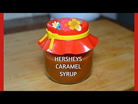 How to make Homemade HERSHEY's CARAMEL SYRUP/SAUCE