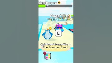 Opening The HUGE TILE In The New Pet Simulator 99 Summer Event!  #robloxfyp #roblox #ps99 #petsim99