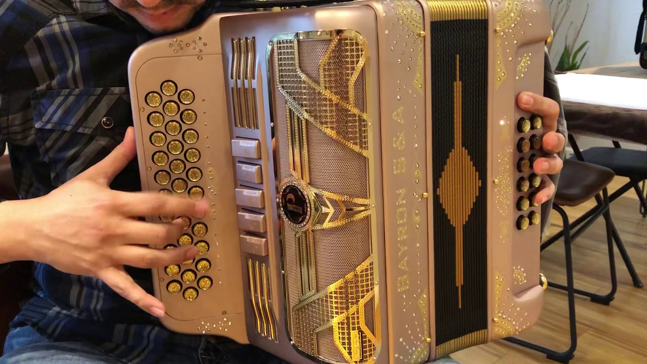 Acordeon PEDRAZA en color Oro Rosa