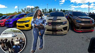 ? Ditched Trucking For A CRAZY ?CAR MEET “ NC LEGAL PIT”