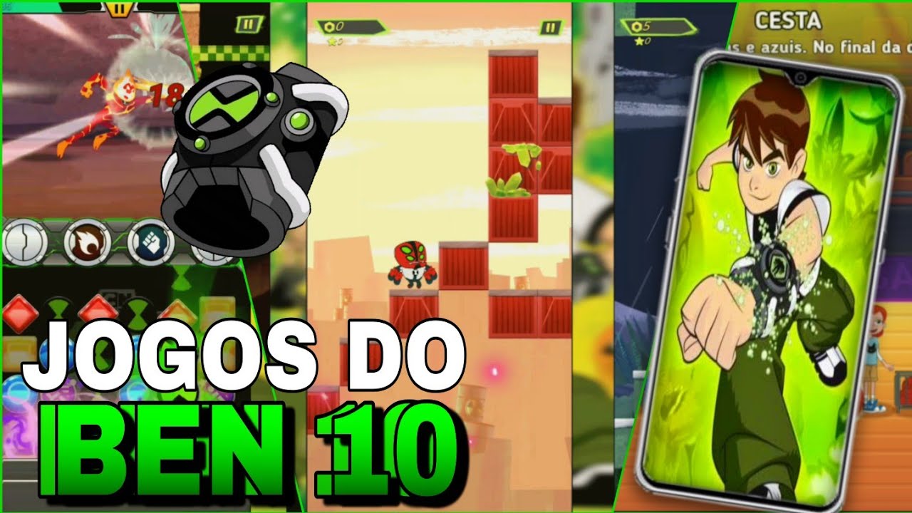 JOGOS DO BEN 10 FEITOS PARA CELULAR - YouTube