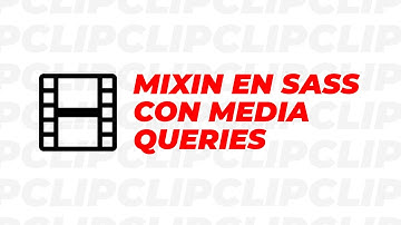 🎬 MIXIN en SASS de Media Queries 🤭 | Clip | Eduardo Fierro Pro