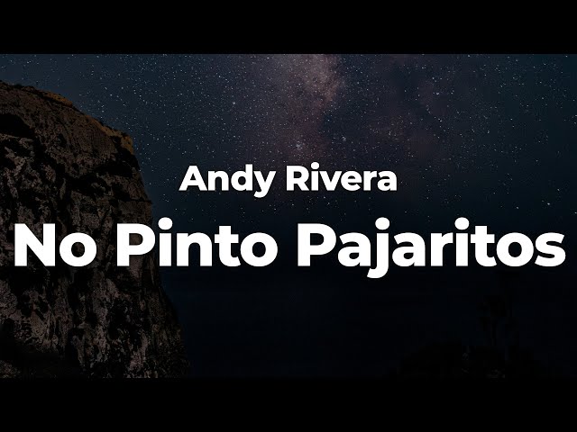 Andy Rivera - No Pinto Pajaritos (Letra/Lyrics) | Official Music Video class=