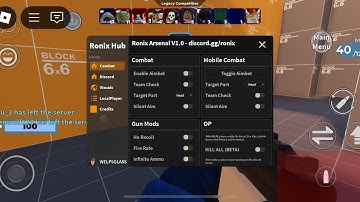 Best arsenal script (script link in comments)