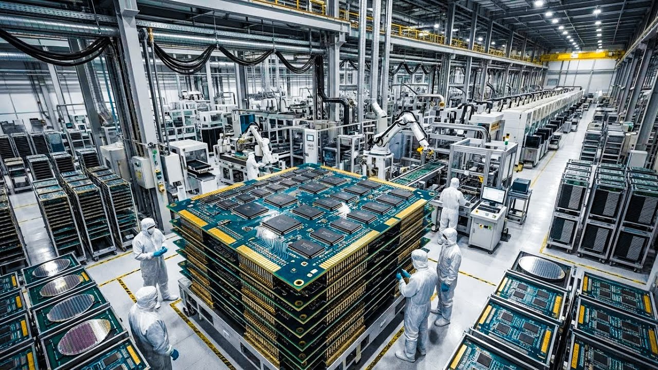 Microchip Factory Insisde Inside the $20 Billion Factory: Making the World’s Most Advanced Chips ...