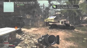 MW3 - 85 Second Barrett 50. Cal M.O.A.B | 8 Man Faded Feed! (World Record)