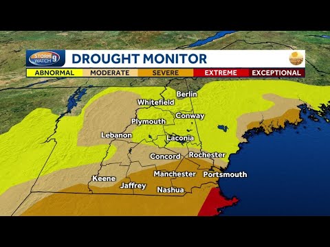 New Hampshire drought conditions slightly improve