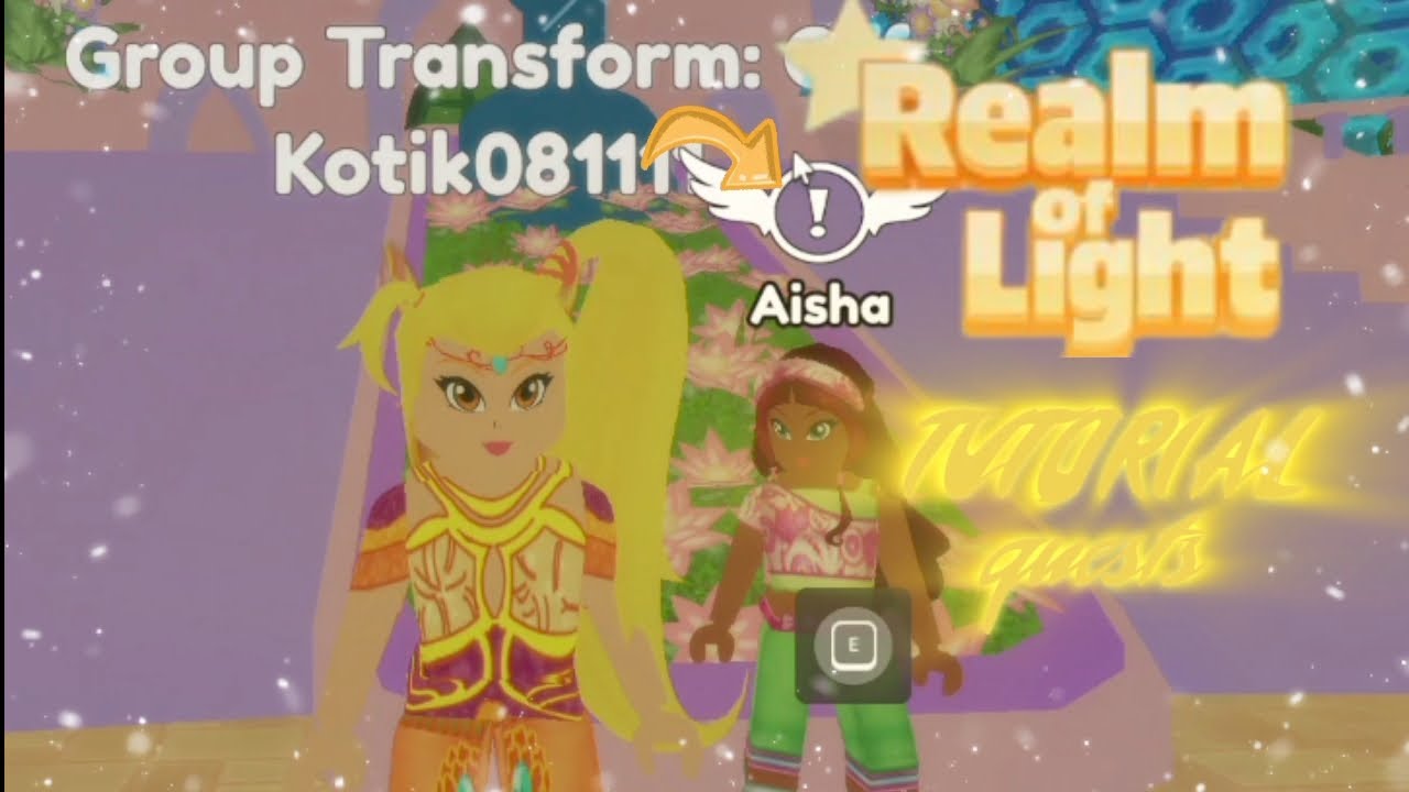 ✨💰🌸Realm of Light TUTORIAL for all quests🌸💰✨