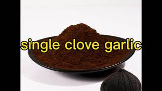 Fermentation black garlic powder ...