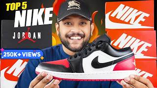 5 Best Nike Air Jordan Shoes/Sneaker For College/Men 🔥 Nike Haul Review 2025 | ONE CHANCE