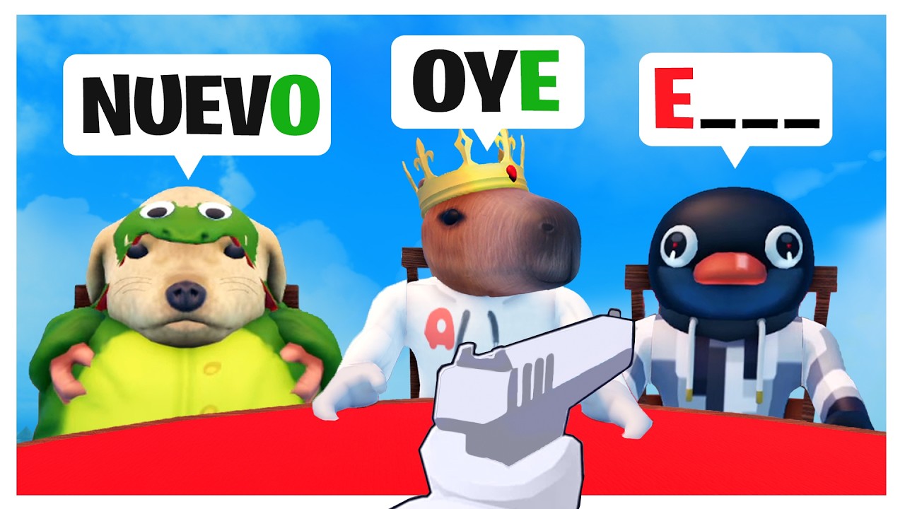 TERMINA la ÚLTIMA PALABRA o MUERE en ROBLOX...