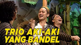 Trio Aki aki ini lagi godain Mbak penunggu warung kopi | EXTRAVAGANZA