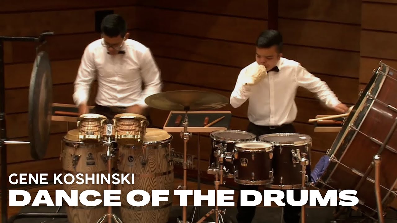DANCE OF THE DRUMS | GENE KOSHINSKI | Ensamble de Percusión Catatumbo