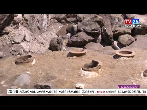 გვარას ციხეზე X   XI საუკუნით დათარიღებული ქვევრები აღმოაჩინეს