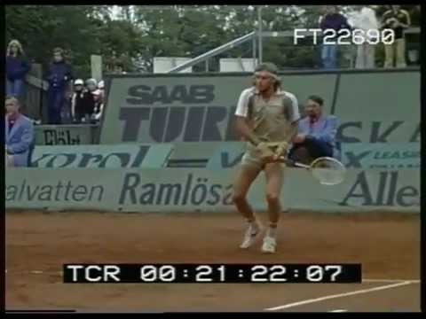 Björn Borg 17 years old in slow motion - YouTube