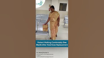 Total Knee Replacement - Dr Manoj Kumar S