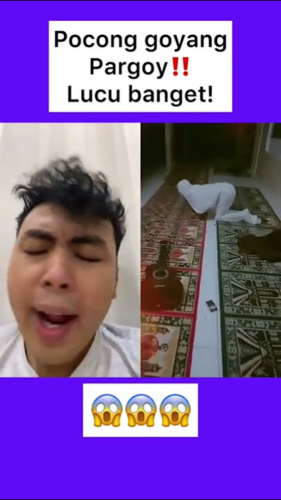HANTU POCONG GOYANG PARGOY‼️LUCU BANGET 🤣🤣🤣 #shorts