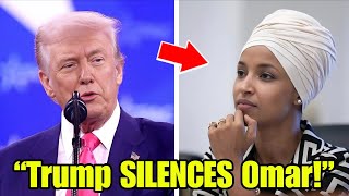 Ilhan Omar Attacks Trump, Says “America Is Not a White Nation” – Seconds Later Trump Shuts Her Down