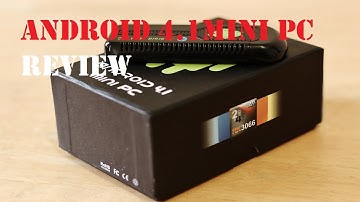 Android 4.1 Mini PC Review