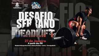 Teresópolis recebe neste sábado o Desafio Serrano de Deadlift - O