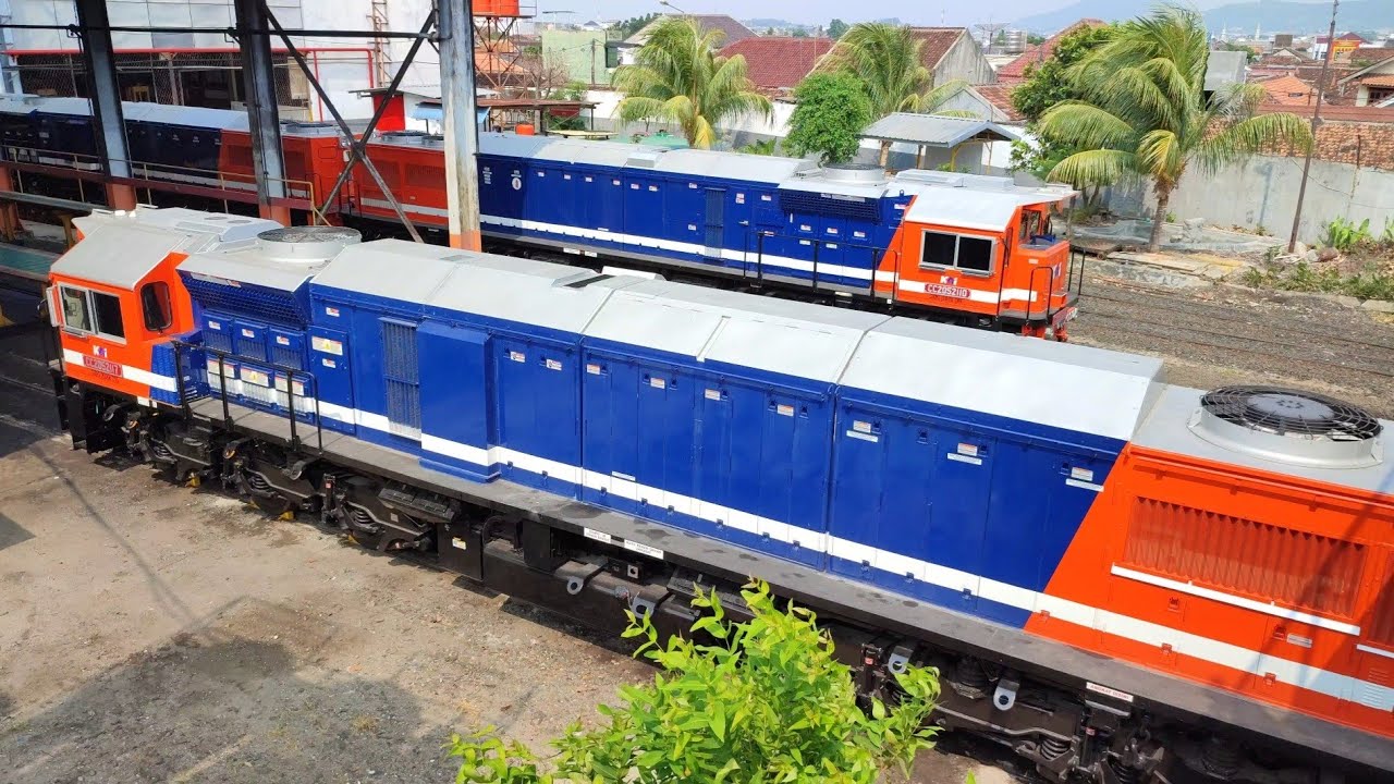 Start Engine NEW LOCOMOTIVE GT38ACe || Menyalakan Lokomotif CC 205 Batch 2021