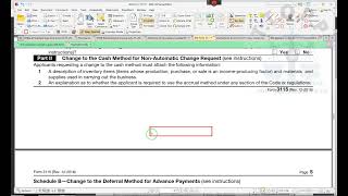 IRS 3115 Change in Accounting Method~RR~ 2022 08 02 IRS 3115 Change in Accounting Method~RR~ 2022 08 02