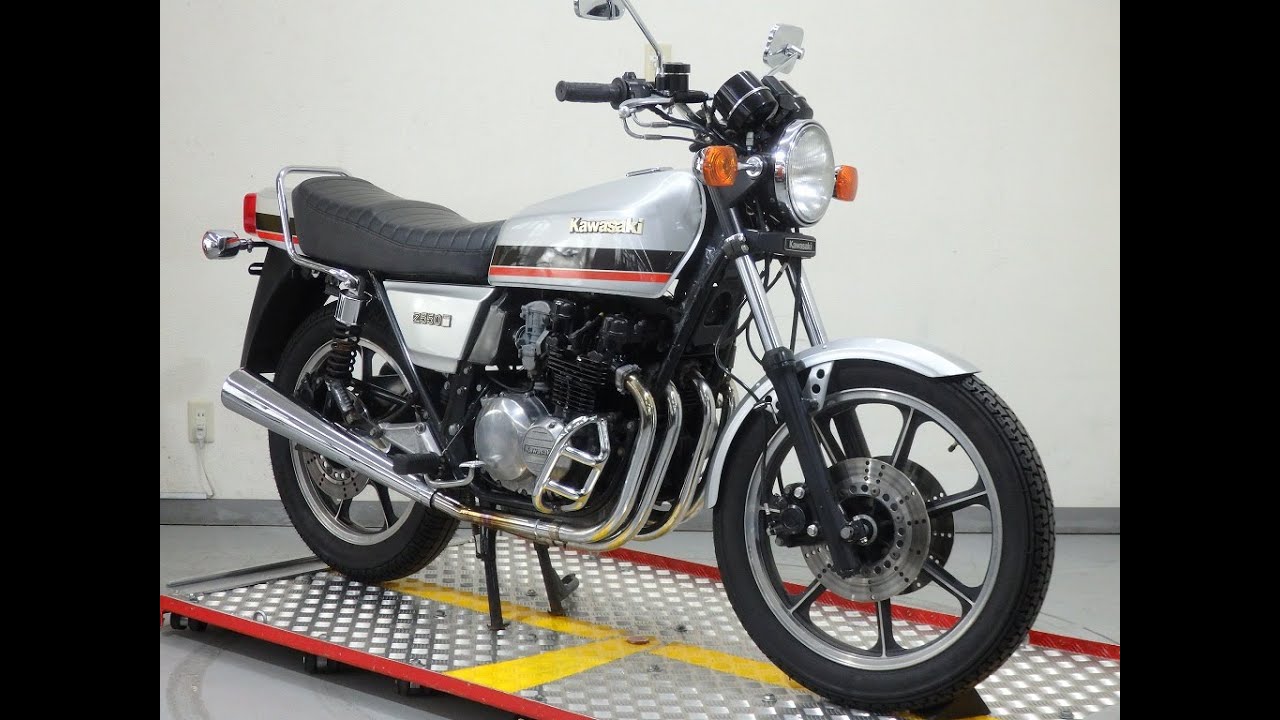 38498 KAWASAKI Z550FX Stock Exhaust Sound / Walk Around - YouTube