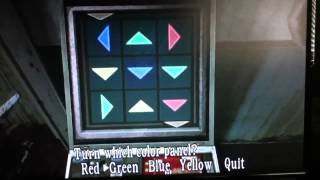 Resident Evil 4 Color Panel Puzzle