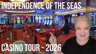 WIN BIG? 🎰 Independence of the Seas Casino Royale FULL Tour | @RoyalCaribbean | 2026 | 4K screenshot 4