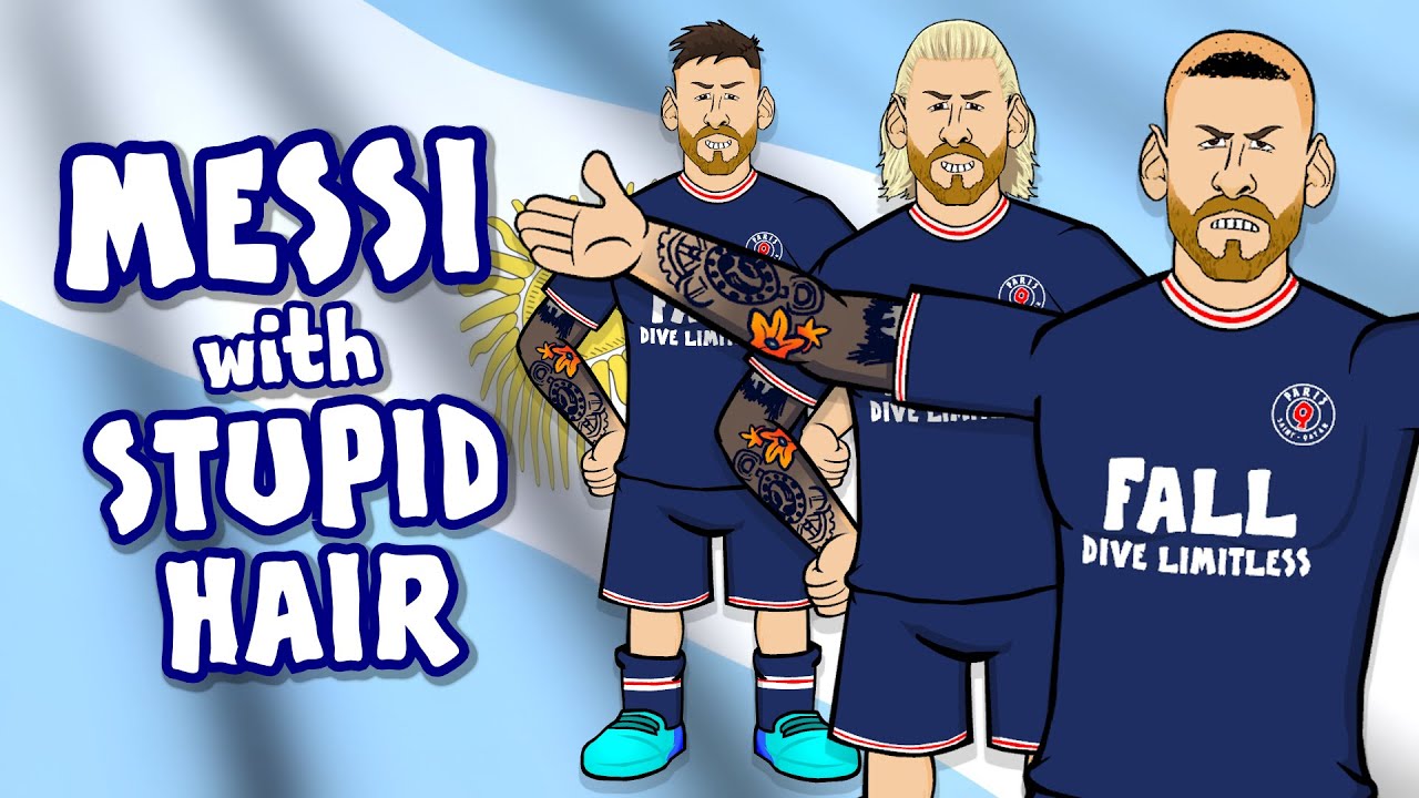 ✂️MESSI with STUPID HAIR!✂️
