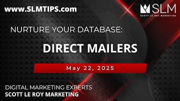 Nurture Your Database: Direct Mailers 5/22