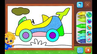Let's coloring pictures with paint fun l Coloring games l Kids Zone Play Fun screenshot 5