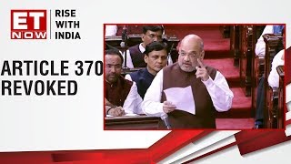 Union Home Minister Amit Shah's speech in Rajya Sabha after Article 370 was revoked