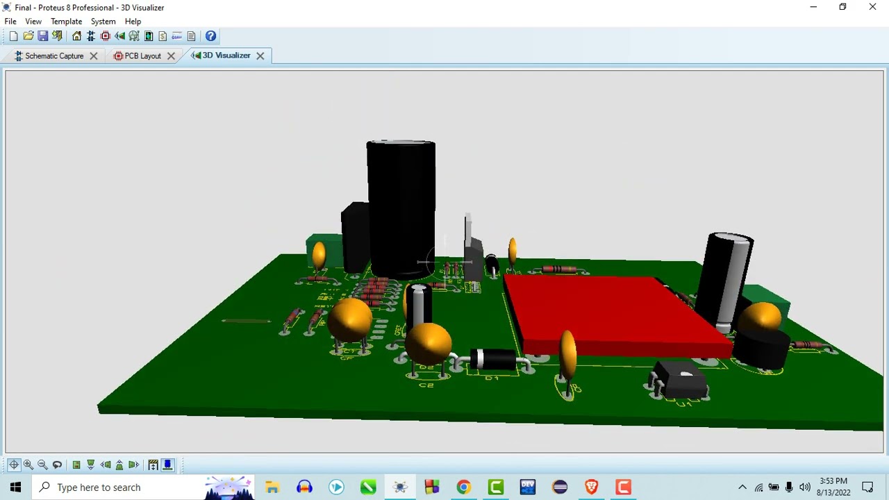 Schematic of 19.5v switch mode power supply Laptop Charger