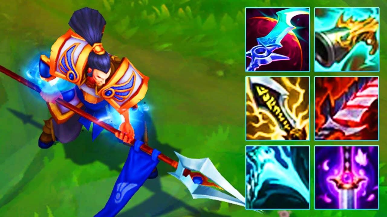 Full Crit XIN ZHAO Build Montage [ Ultimate Spellbook ]