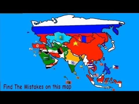 Find The Mistakes on this map (yes I'm back) - YouTube