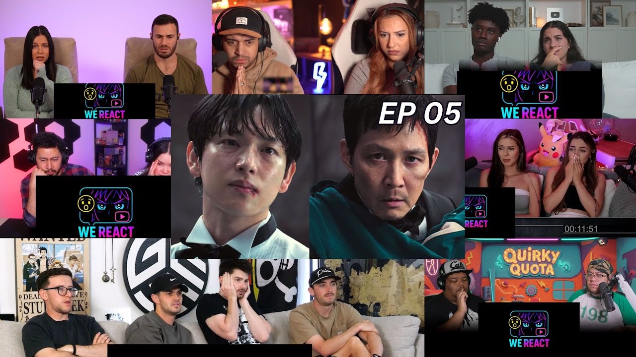 Squid Game Season 3 Episode 05 | Reaction Mashup 