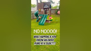 What Happens If You Throw a Minecraft ENDER PEARL in Real Life?