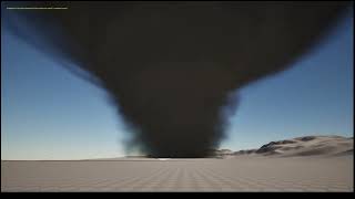 Volumetric Tornado Using Single frame VDB