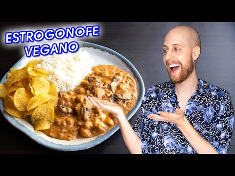 MEU ESTROGONOFE VEGANO + Arroz Soltinho (Vários TRUQUES)