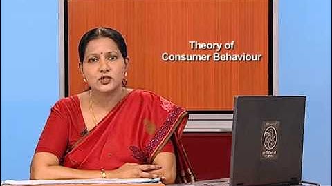 Theory of Consumer Behavioue; Consumer