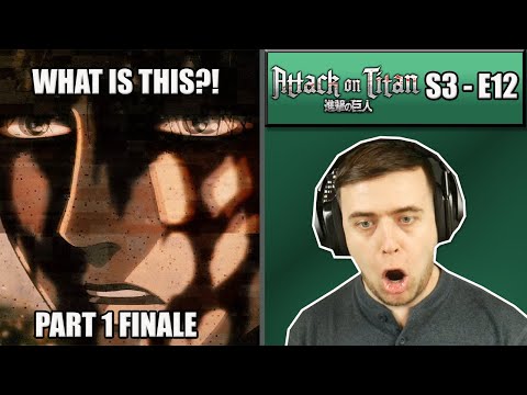 WHAT DID I JUST SEE? - Attack On Titan Season 3 Episode 12 - Rich Reaction