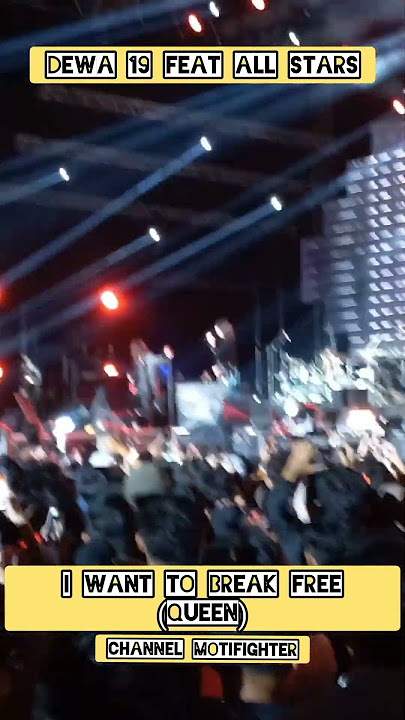 Dewa 19 Feat All Stars - I Want To Break Free Song (Queen). #AhmadDhani #AriLasso #BalaDewa