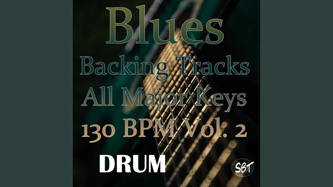 Blues Drum Backing Track in C Major 130 BPM, Vol. 2 - YouTube