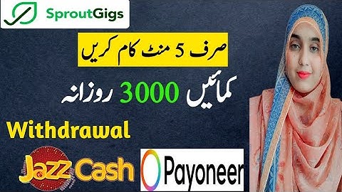 Make money online || Sproutgigs || Picoworkers