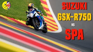картинка: Suzuki GSX-R750 против Спа-Франкоршам