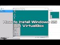 How to install windows 95 on virtualbox  sysnettech solutions