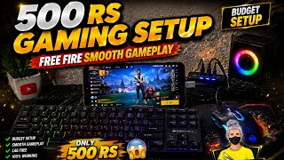 ₹500 Keyboard Mouse OTG Hub Combo Flipkart | Mobile me PC jaisa Free Fire Setup &amp; Tutorial